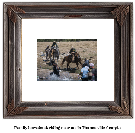 family horseback riding near me in Thomasville, Georgia